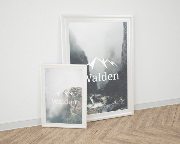 Walden Framed Poster Set